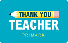 Primark UK - Thank you Teacher Personalised
