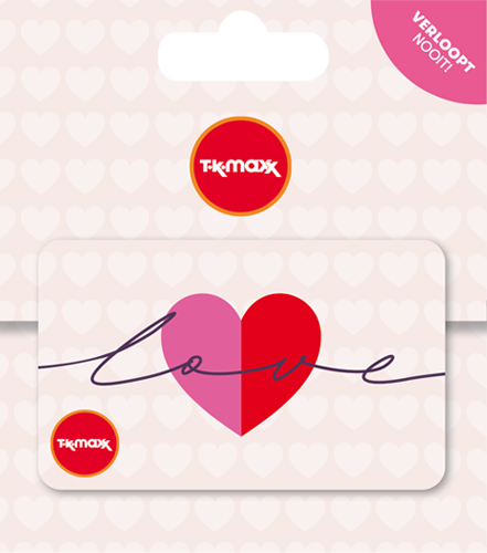 TKMaxx Pink Love Script NL
