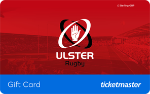 Ticketmaster UK - Gift Card - Ulster Rugby