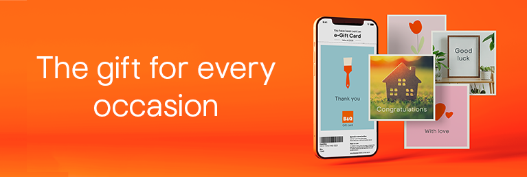 Shop B&Q e-Gift cards