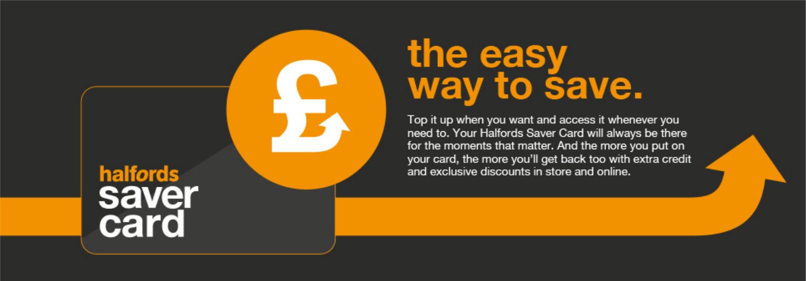 Halfords Digital Gift Card - Send the Perfect Gift Digitally Banner Image