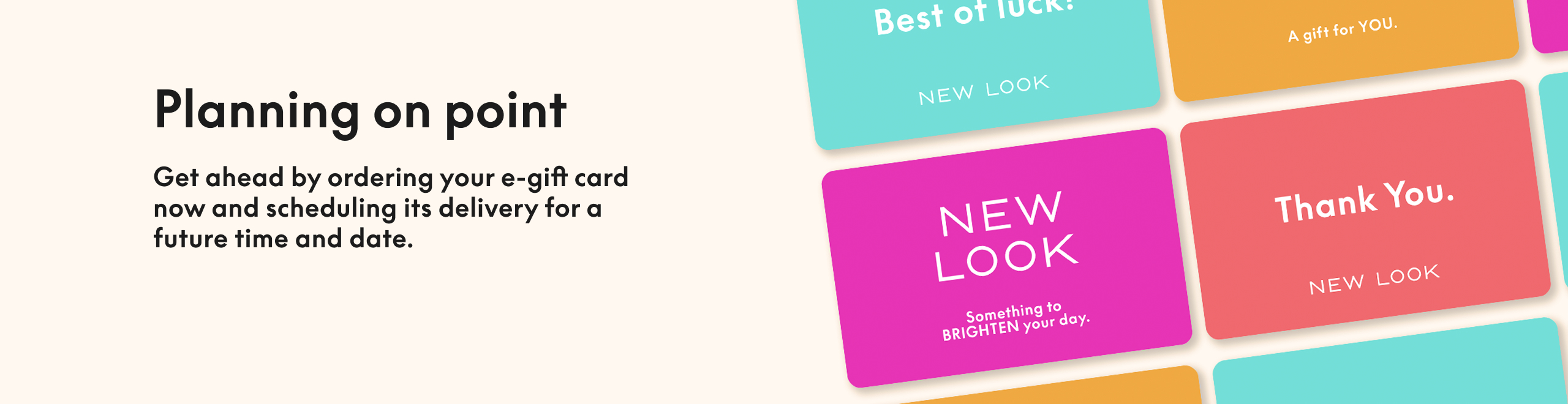 New Look Banner